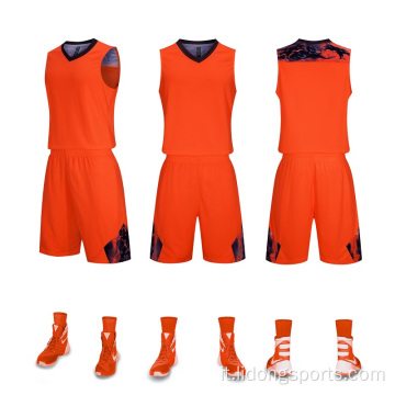 Uomini Basketball Two pezzi indossano maglia da basket personalizzata